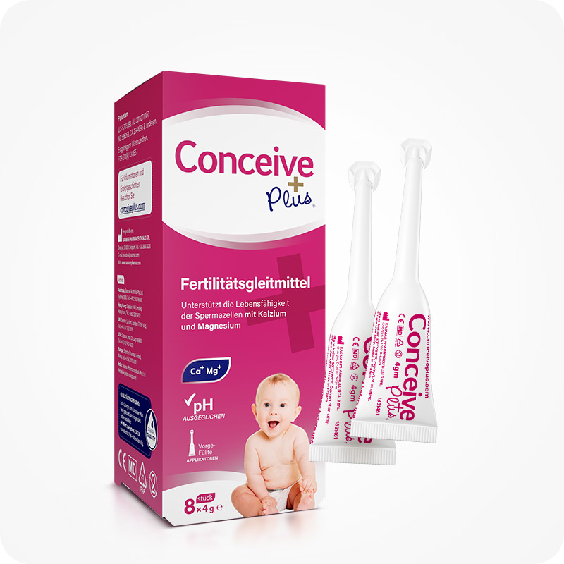 Conceive Plus Fertility Lubricant 8x 4g German (Ctn 72 Units)